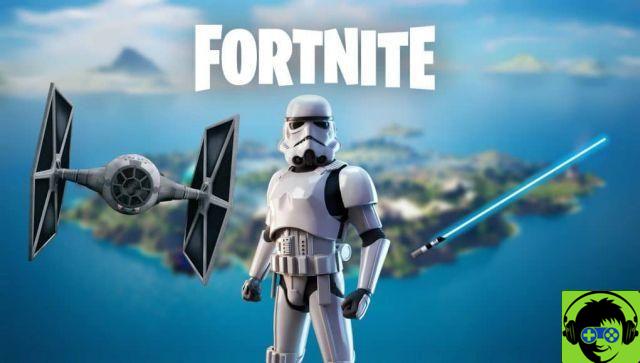 Where to raise your banner on a TIE fighter crash site in Fortnite