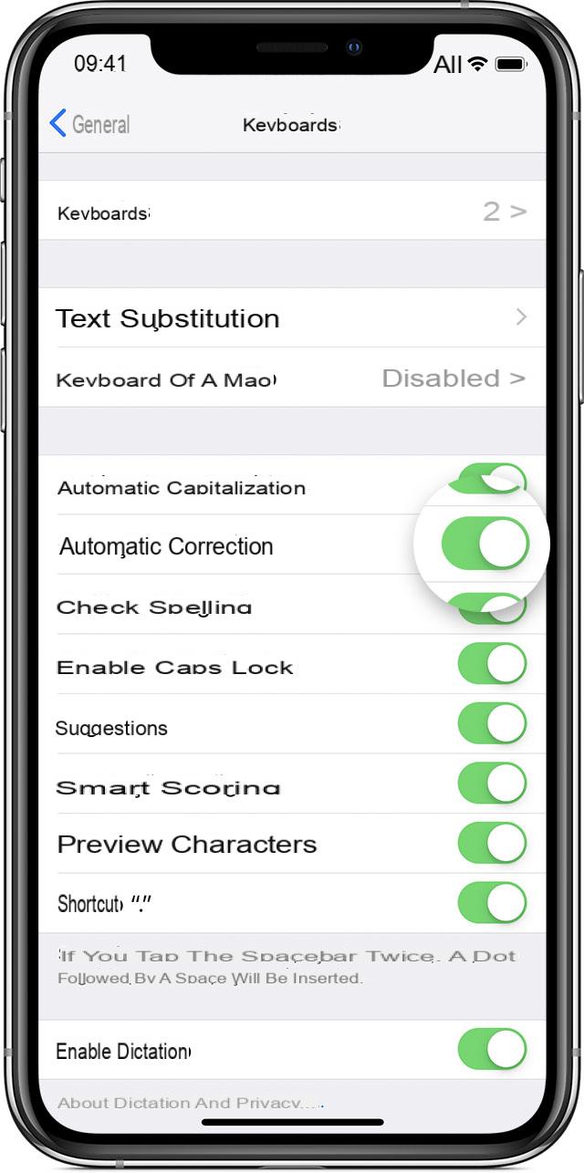 Use el reemplazo de texto en iPhone para acelerar la escritura