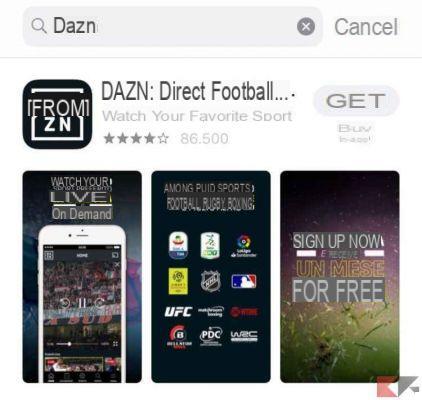 Como assistir DAZN no iPhone e iPad