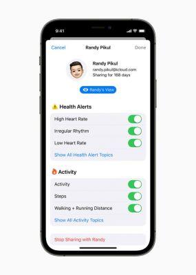 Apple news for personal health