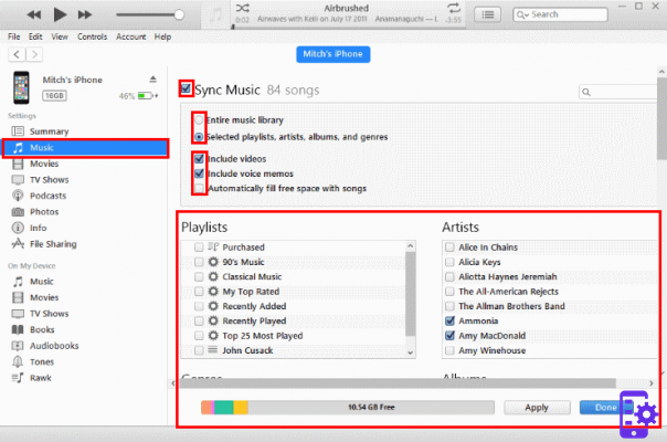 iPhone / iPad / iPod: transfiera música desde la computadora a través de iTunes