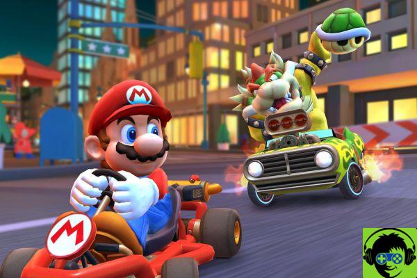 How to land three hits with Bowser's shell when visiting Mario Kart