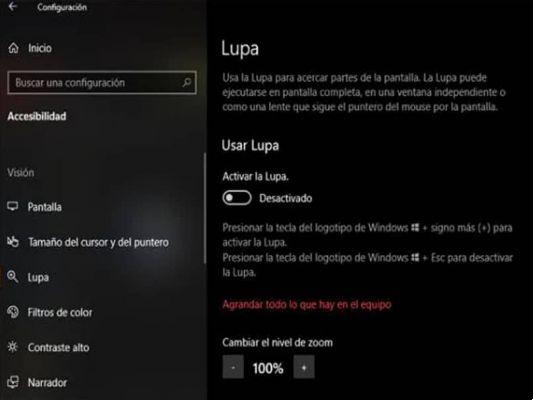 How to use the search magnifier in Windows 10 easily and conveniently?