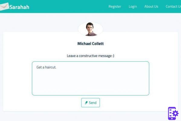 How does Sarahah work?