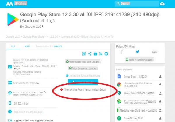 Descargar Play Store: Cómo encontrar, descargar e instalar la última versión en APK