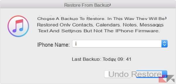 Backup iPhone or iPad: how to save data