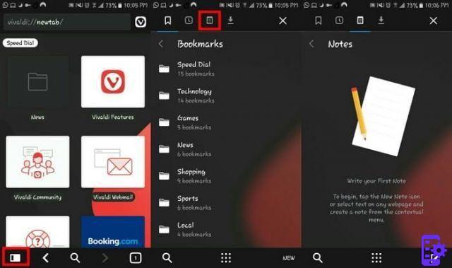 Comment fonctionne le navigateur Vivaldi sur Android