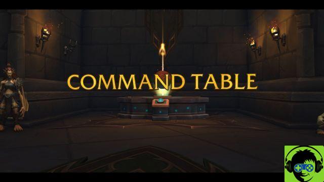 World of Warcraft Shadowlands: come sbloccare la tabella dei comandi delle missioni