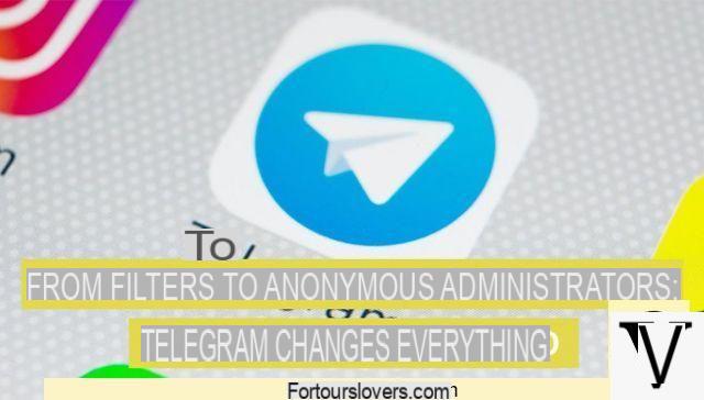 Dai filtri agli amministratori anonimi: Telegram cambia tutto