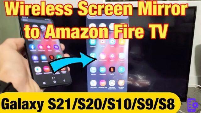 How to mirror the screen of the Samsung S22 / S21 / S20 / S10 / S9