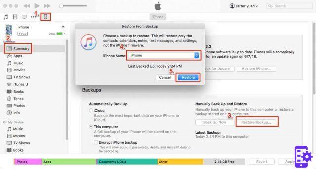 How to transfer data from iPhone to iPhone 13/12/11 / X