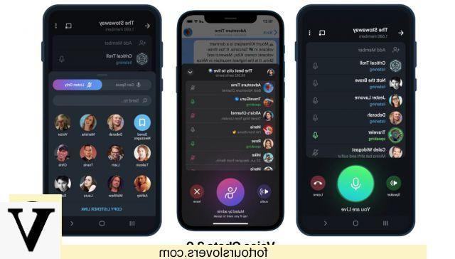Chats de voz: com as novas funções do Telegram Clubhouse torna-se inútil