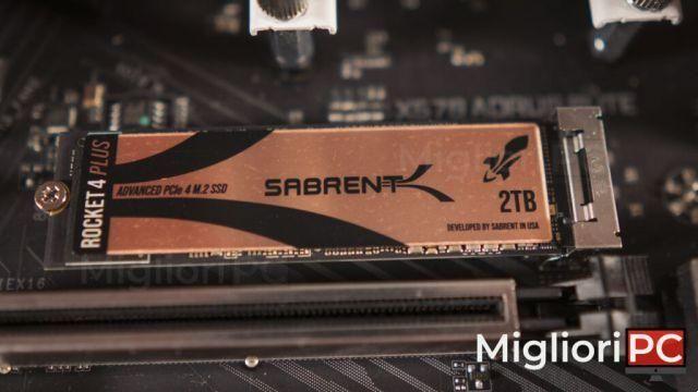 Sabrent Rocket 4 Plus • Nvme 4.0 SSD with record speed!
