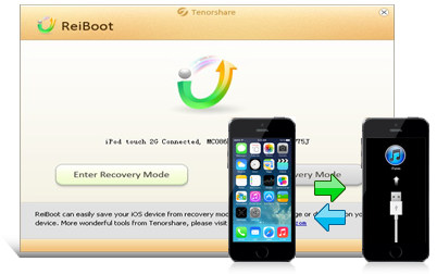 Exit or Enter Recovery Mode on iPhone