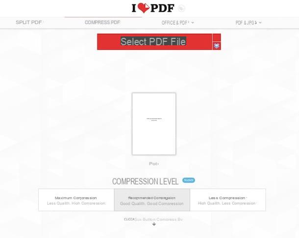 Come comprimere files PDF