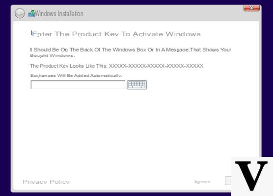 Come usare Windows 10 senza licenza o Product Key