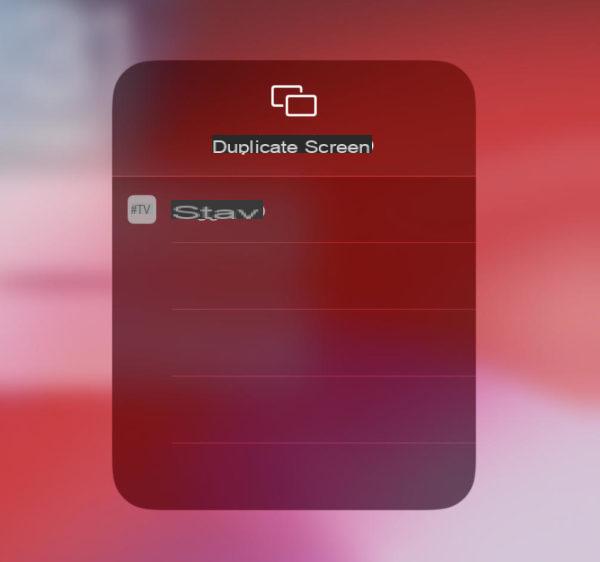 Cómo reflejar la pantalla de iPhone y iPad en Apple TV