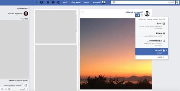How to limit viewing Facebook photos