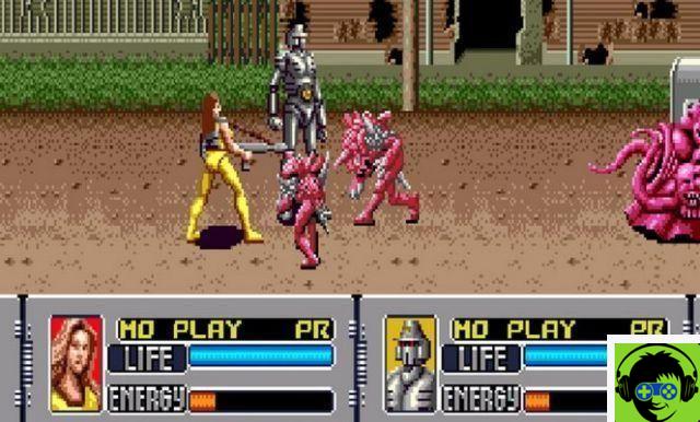 Alien Storm - códigos e cheats do Sega Mega Drive