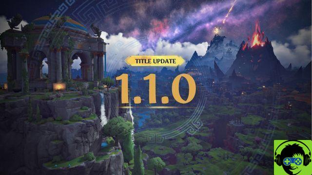 Immortals Fenyx Rising Update 1.1.0 Note sulla patch
