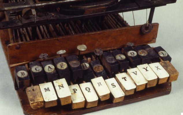Como mudou: a máquina de escrever