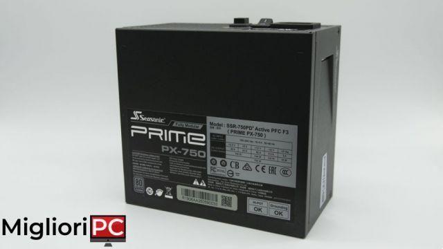 Seasonic PRIME Platinum PX750W • Revisión y prueba de la fuente de alimentación