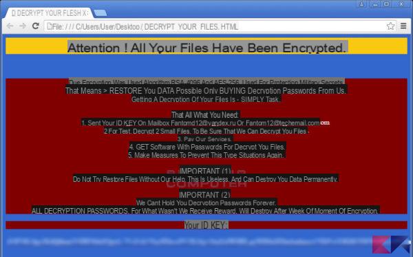 Fantom, il ransomware che si finge Windows Update