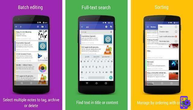 10 migliori app per prendere appunti per Android