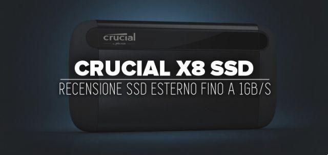 Évaluation du SSD portable Crucial X8 (externe)
