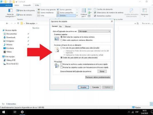 ¿Cómo puedo eliminar o habilitar el doble clic del mouse en el sistema Windows 10?