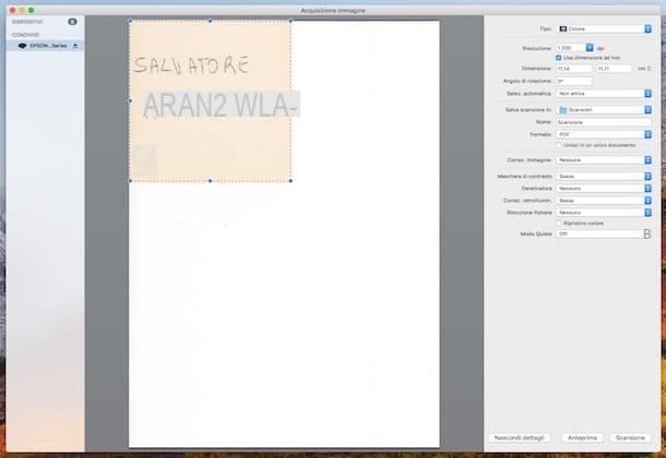How to scan to PDF