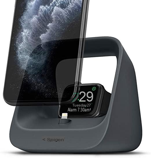 Dock station iPhone + Airpods: il supporto 2-in-1 di Spigen