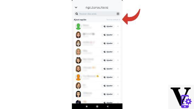 How to add a contact on Snapchat?