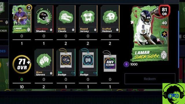How to get Lamar Jackson blinds in Madden 21 Mobile