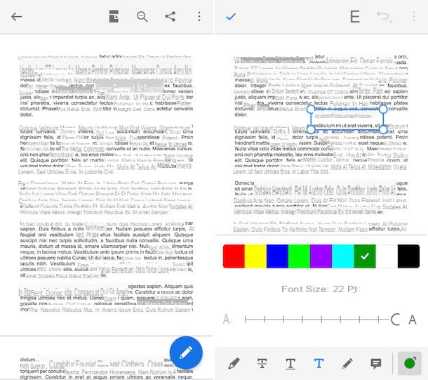 Cómo escribir en un PDF desde un teléfono móvil