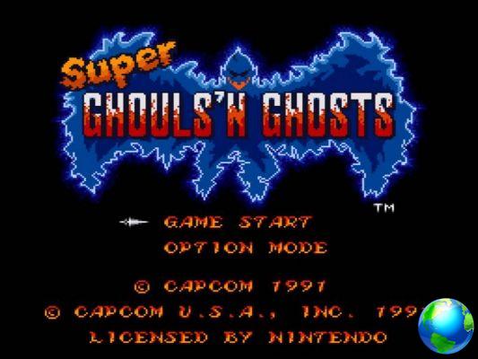Super Ghouls'n Ghosts SNES cheats e códigos