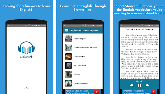 Le migliori app per ascoltare le storie in inglese