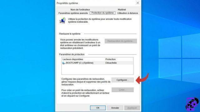 ¿Cómo crear un punto de restauración en Windows 10?