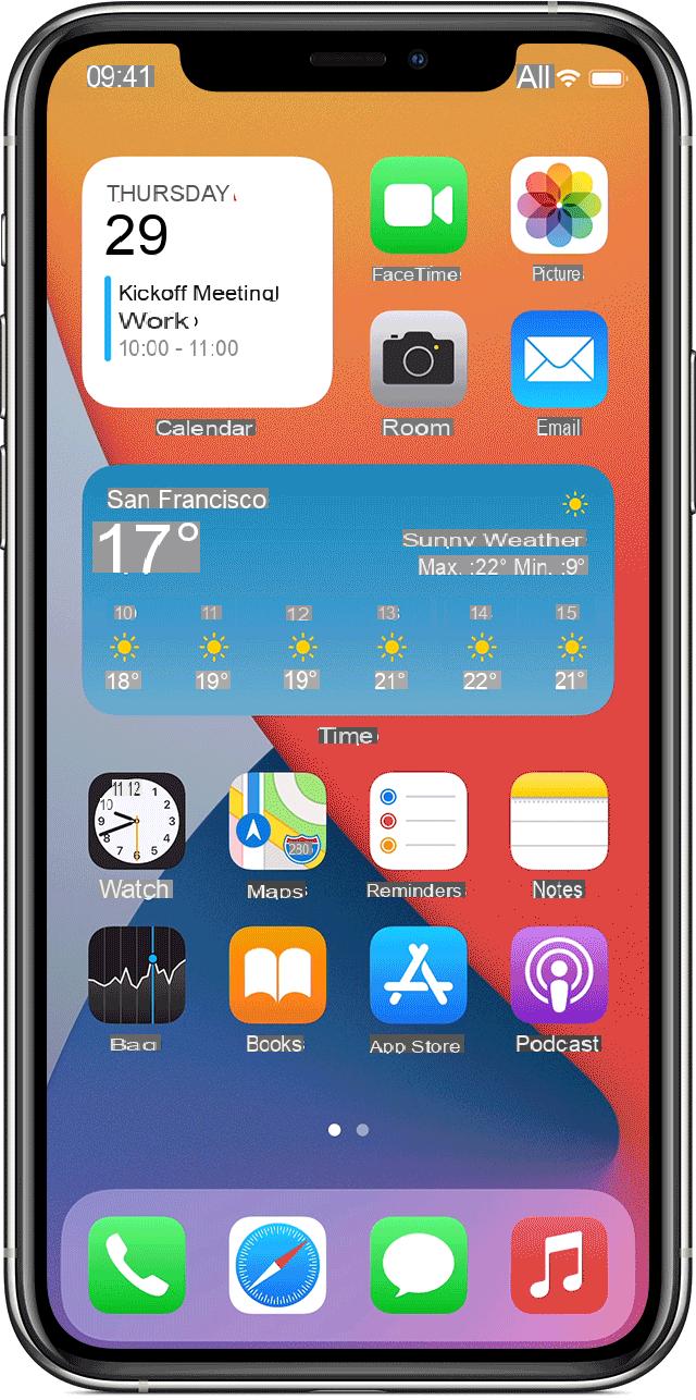 How to add widgets on iPhone