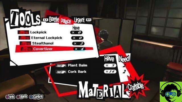 Persona 5 Royal - Comment construire le Lockpick durable