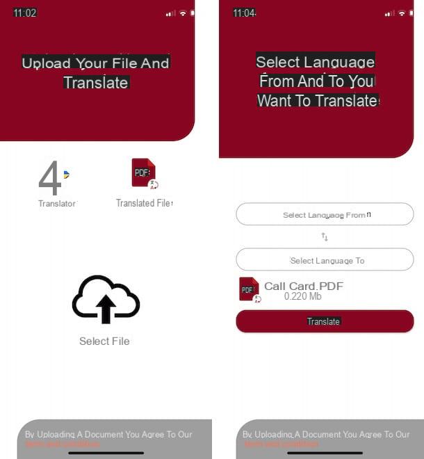 How to translate a PDF