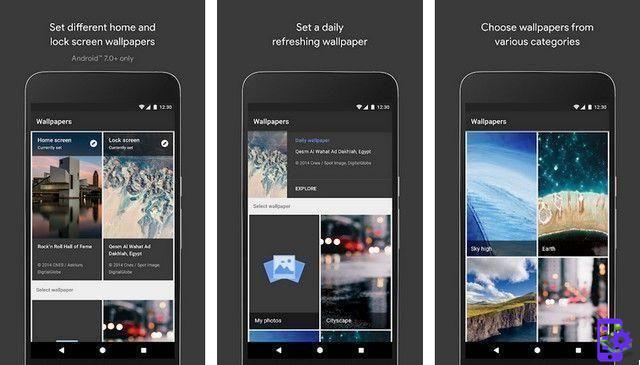 10 melhores aplicativos de papéis de parede HD para Android
