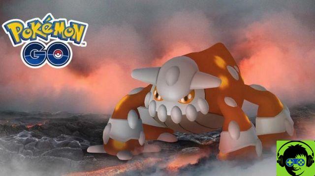 Melhor jogada definida para Heatran em Pokémon Go