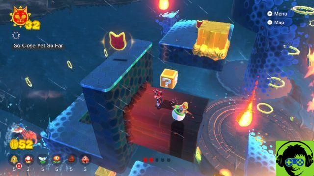Mario 3D World: Bowser's Fury - How To Make All Cats Glow | 100% Trickity Tower Guide