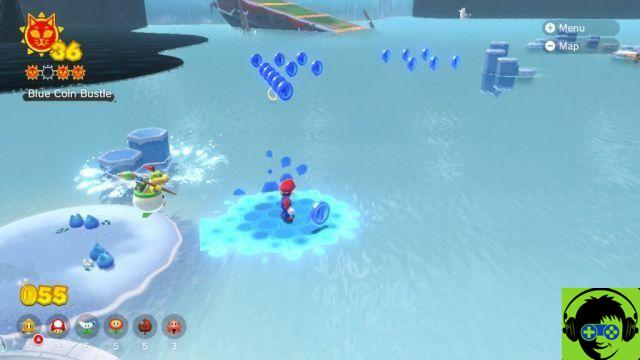 Mario 3D World: Bowser Fury - Como fazer todos os gatos brilharem | Guia 100% Trickity Tower
