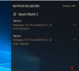 Show Android notifications on Windows 10 with Cortana
