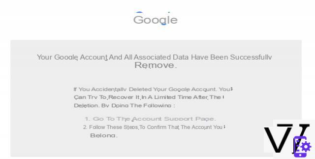 Cómo eliminar su cuenta de Google (Gmail)