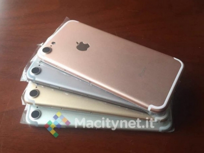 iPhone 7: colors of 4 back covers shown thanks to a new photo