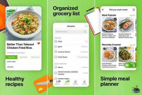 10 melhores aplicativos de planejamento de refeições para iPhone
