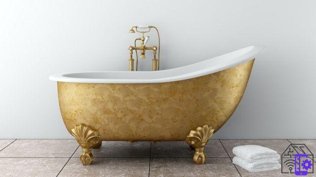 How it changed: the bathtub
